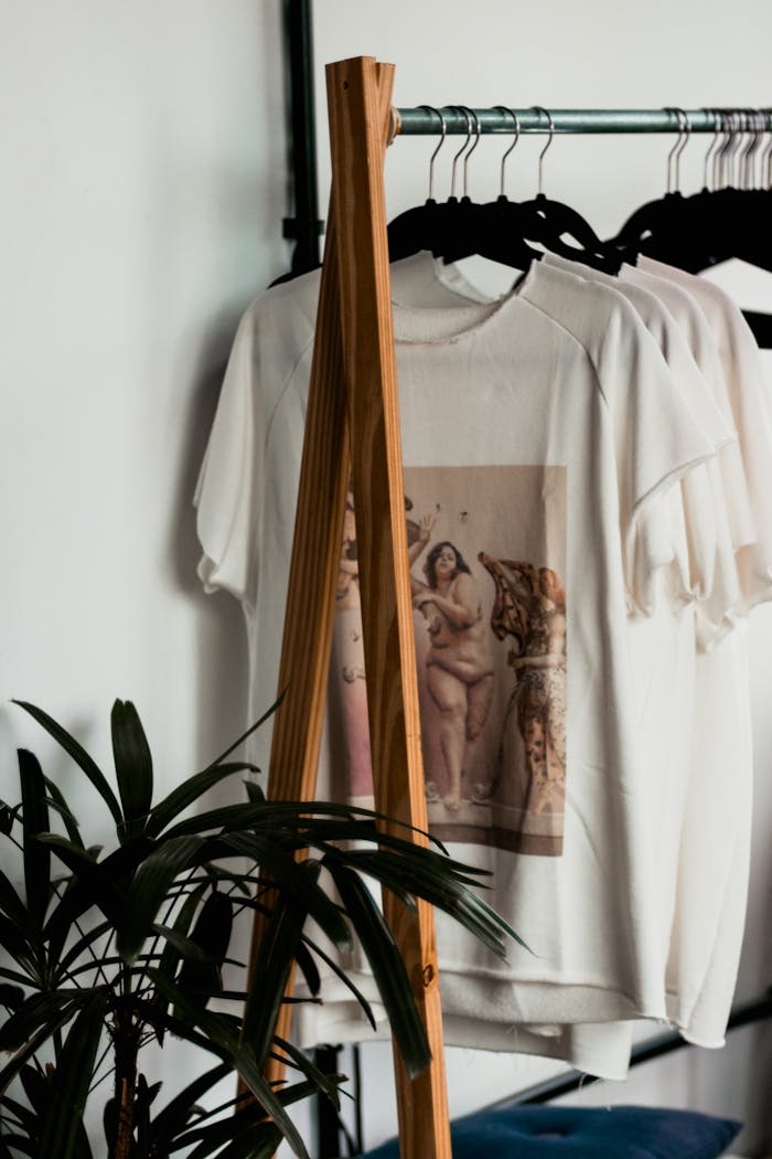 White Crew-neck Shirt